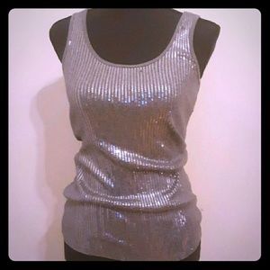 Express Sequin Tank Top